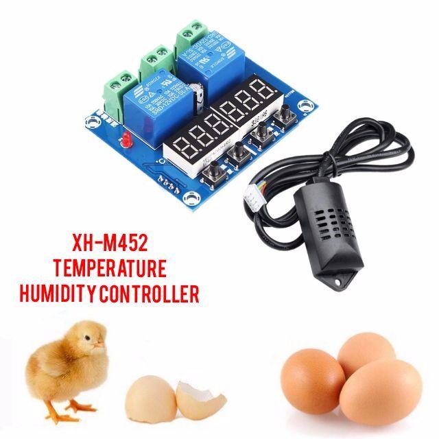 XH-M452 LED Digital Thermostat Temperature Humidity Controller Relay Module