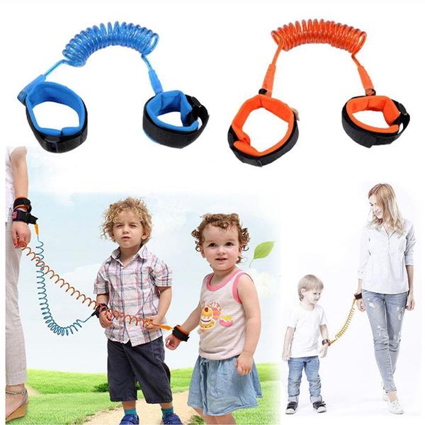Baby Child Anti Lost Wrist Link Safety Harness Strap Rope Leash Walking Hand Belt Band Wristband for Toddlers, Kids