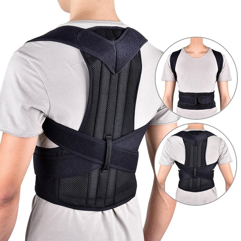 Adjustable Posture Corrector Belt for Men and Women – Comfortable Upper Back Brace, Back Straightener, Supporter, Strengthener for Back, Shoulder and Neck Pain Relief