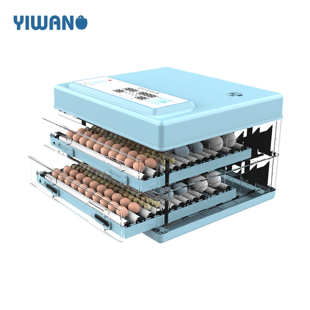 YIWAN drawer type 140 eggs incubator full automatic chicken poultry incubator hatching machine