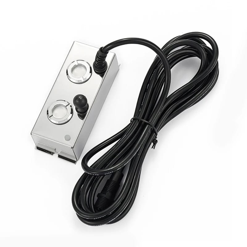 2 Head Ultrasonic Mist Maker Fogger Machine Air Humidifier For Agriculture Greenhouse Hydroponics Garden/Lawn/Pond