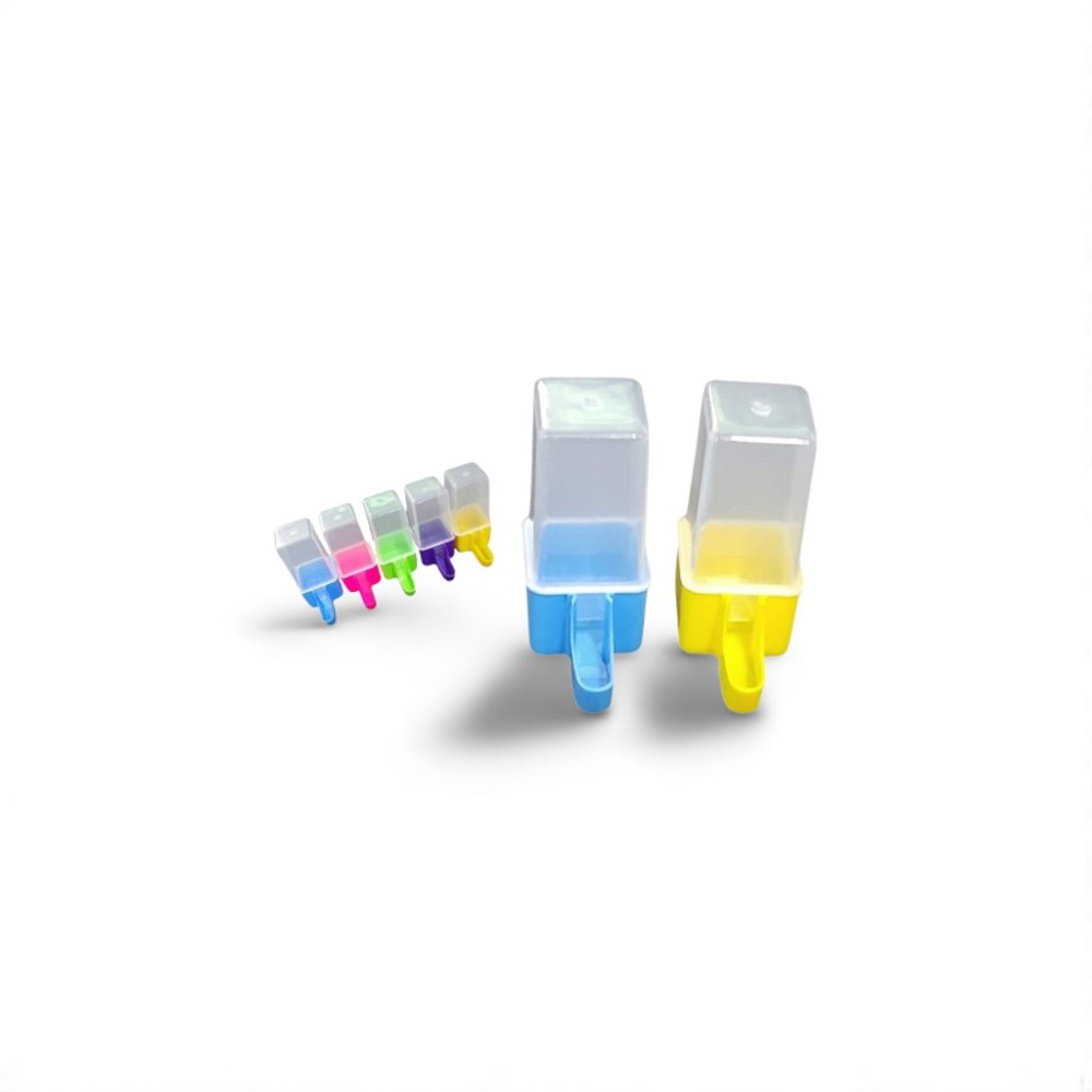 130ml - Water Drinker Cup Square for Parrots Finches Poultry Chicks - Canary - Finches - Gouldians - Budgies