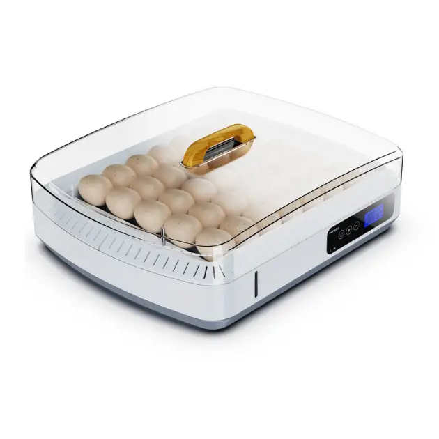 HHD New 35 Eggs Incubator Automatic Hatcher Chicken Duck Quail Hatching Roller Humidity Temperature Control Transparent