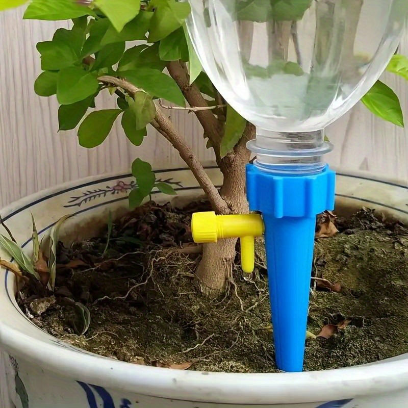 Automatic Drip Irrigation Equipment, Featuring Adjustable Flow Control Valve, Water Saving Plant Drip Irrigation System