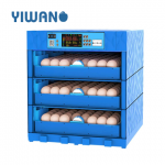 YIWAN 192 Chicken Eggs Automatic Incubator Digital Hatchery Machine With Candling Torch
