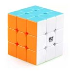 Stickerless 3x3 Rubik’s Cube – 56mm Magic Speed Cube Puzzle Toy for Memory & Focus