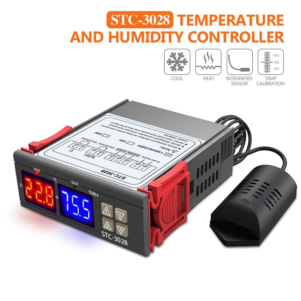 STC3028.jpg STC3028 Digital Thermostat Temperature Controller For Egg Incubator - Image 1