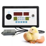ZXF W9002 -12v DC Smart Thermostat Digital Thermostat Temperature Control Incubator 360 Automatic Egg Turning