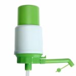 Lemary 5 Gallon Bottled Drinking Water Hand Press Manual Pump Dispenser New - Green & White