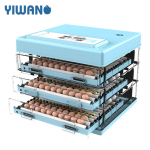 YIWAN drawer type 210 eggs incubator full automatic chicken poultry incubator hatching machine