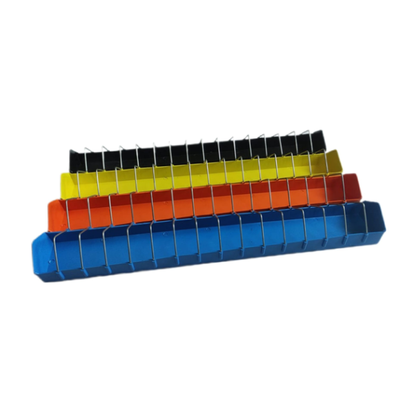 Pack of 2 Pcs. 3 Feet Long Metal Feeding Trays Poultry, Chicken, Pigeon, Hen