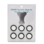 6pcs 20mm Ceramic Disc + Key for Atomizer Fogger Replacement For 24v Mist Maker humidifier