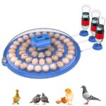 Hatchpro Intelligent 52Eggs Full Automatic Chick Incubator for Hatching Chickens, Ducks, Goose, Birds