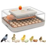 HHD WONEGG 56 Eggs Latest model Fully Automatic Incubator (Humidity Control) Dual Power AC/DC